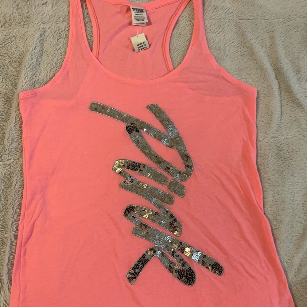 Pink tank top
